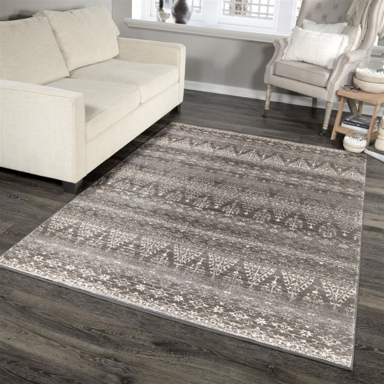 Palmetto Living Thames Taupe 5'3"x7'6"