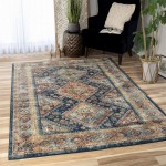 Palmetto Living Olympus Navy 7'10" x 10'10"