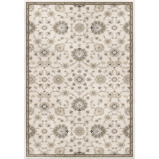 Palmetto Living Manor Sarouk Soft White 5'3"x7'6"