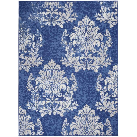 Nourison Whimsicle WHS11 Area Rug, Navy/Ivory, 4' x 6'