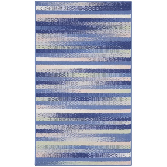 Nourison Whimsicle WHS12 Area Rug, Blue/Multicolor, 3' x 5'