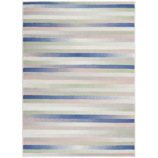 Nourison Whimsicle WHS12 Area Rug, Ivory/Multicolor, 5' x 7'