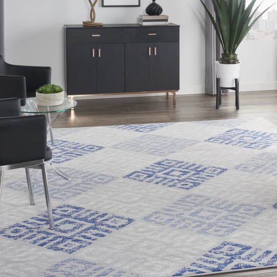 Nourison Whimsicle WHS18 Area Rug, Grey/Blue, 7' x 10'