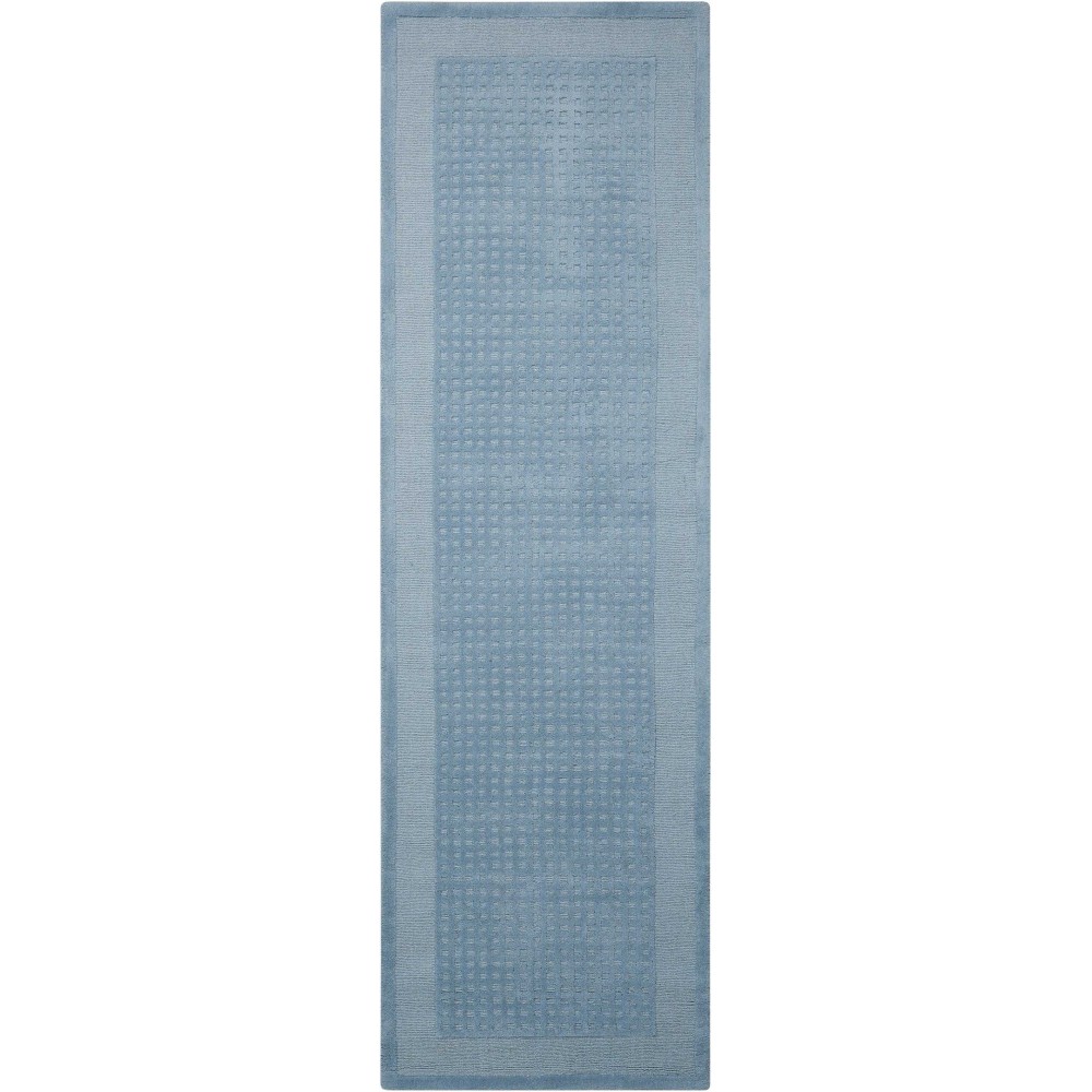 Nourison Westport WP30 Runner Rug, Blue, 2'3" x 7'6"