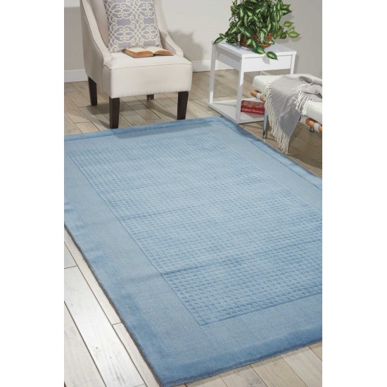 Nourison Westport WP30 Area Rug, Blue, 5' x 8'