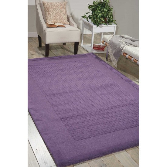 Nourison Westport WP30 Area Rug, Purple, 3'6" x 5'6"