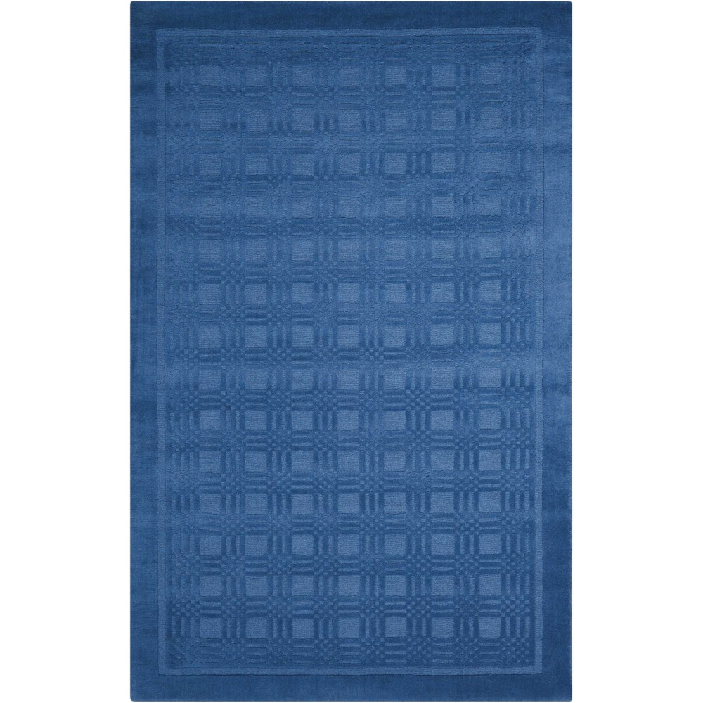 Nourison Westport WP32 Area Rug, Blue, 3'6" x 5'6"