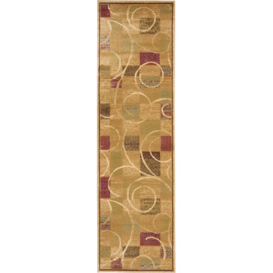 Nourison Expressions XP01 Runner Rug, Beige, 2' x 5'9"