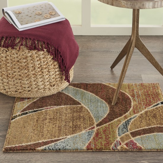 Nourison Expressions XP07 Area Rug, Multicolor, 2' x 2'9"