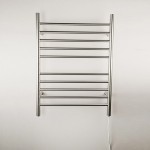 Radiant Hardwired Curved Heated Towel Rack