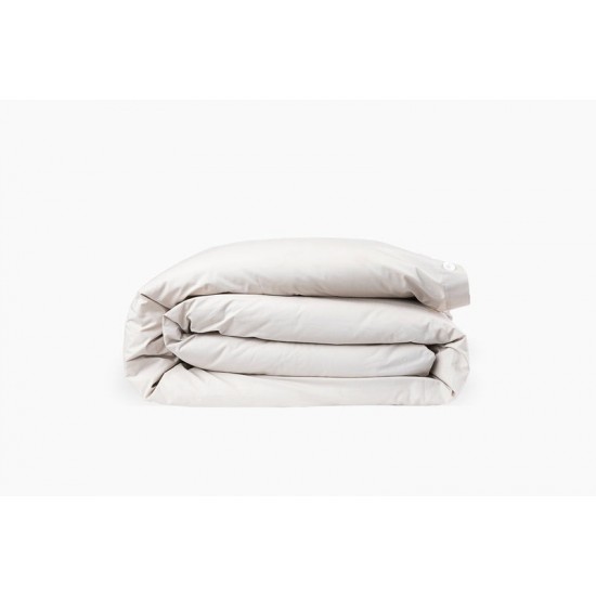 Blu Sleep Ostuni Duvet Cover Queen Size, Beige