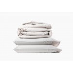 Blu Sleep Ostuni Sheets Set Split Head King Size, Beige