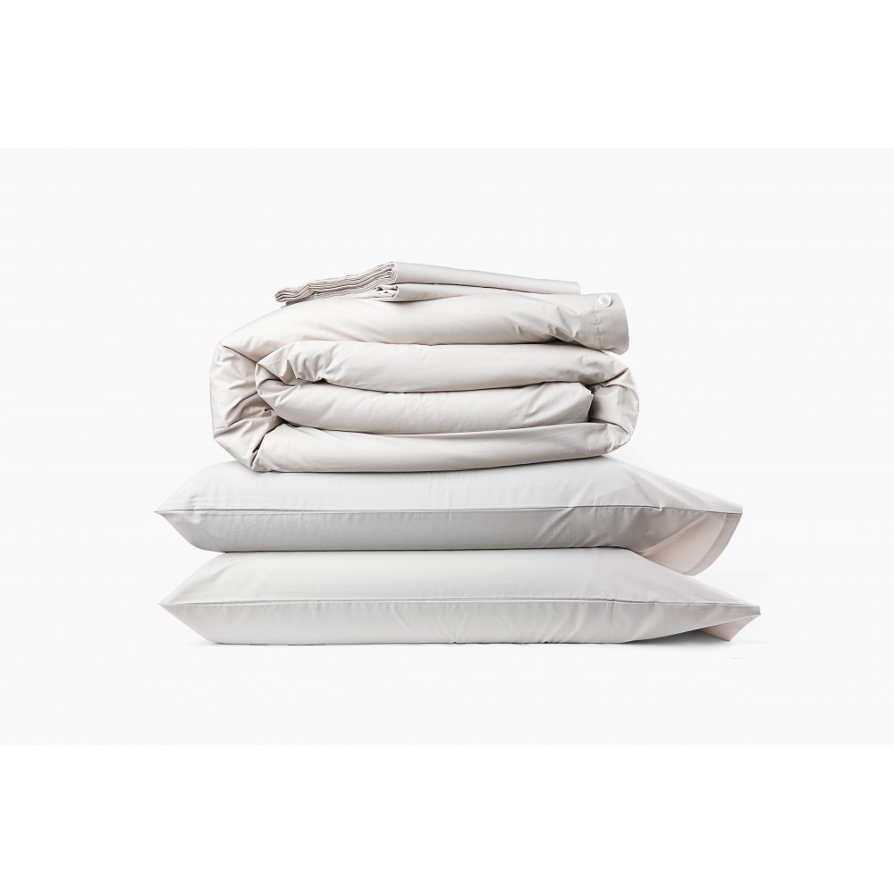 Blu Sleep Ostuni Sheets Set Split Head King Size, Beige Blu Sleep Ostuni Sheets Set Split Head King Size, Beige