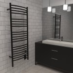 D Curved Heated Towel Rack