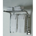 M Shelf Straight Heated Towel Rack