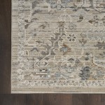 Nourison Lynx 2'3" x 10' Ivory Taupe Bohemian Indoor Rug