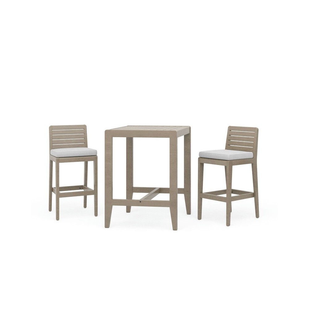 Sustain Outdoor High Bistro Table and Two Stools by homestyles