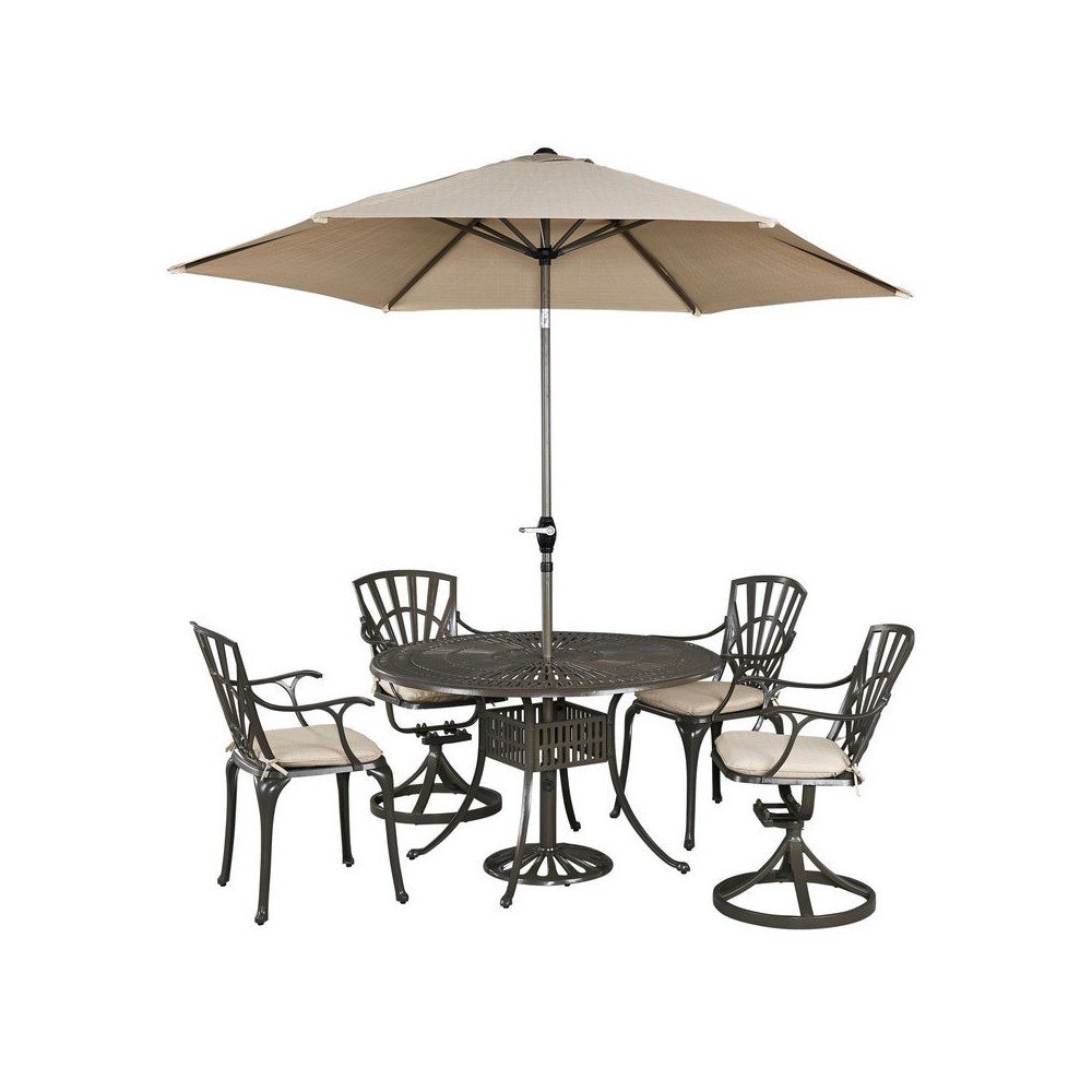 Grenada 6 Piece Outdoor Dining Set by homestyles, 6661-32586C