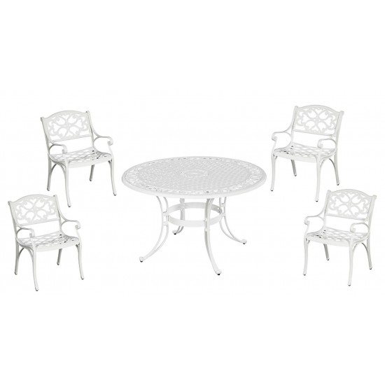 Sanibel 5 Piece Outdoor Dining Set by homestyles, 6652-308