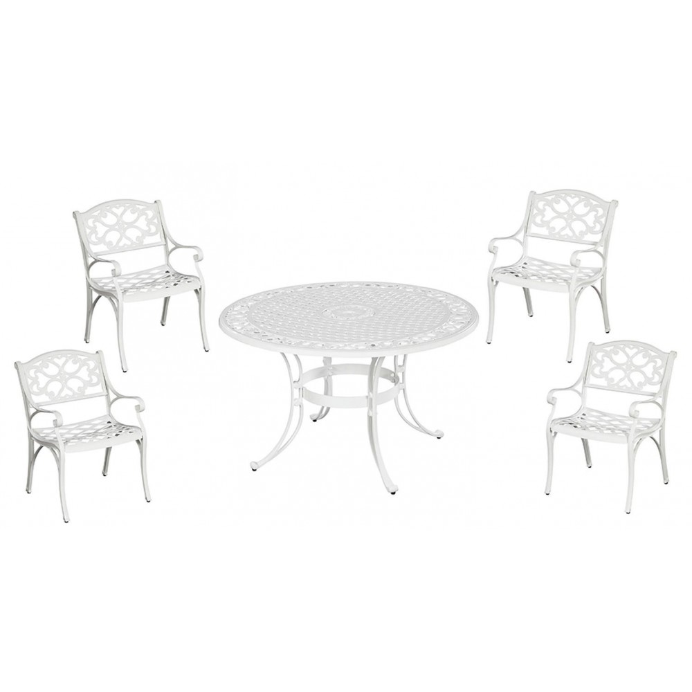 Sanibel 5 Piece Outdoor Dining Set by homestyles, 6652-308