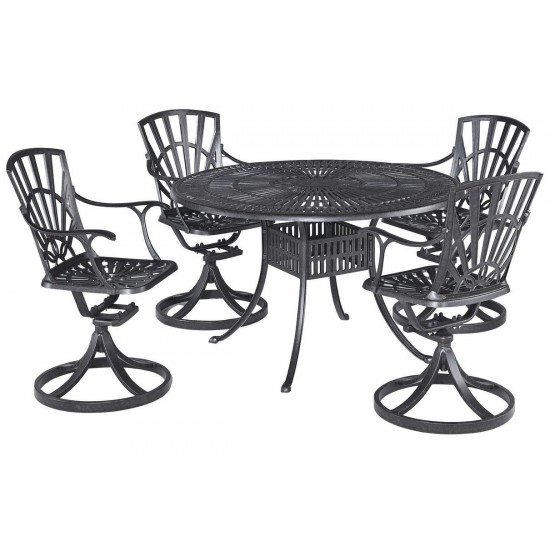 Grenada 5 Piece Outdoor Dining Set by homestyles, 6660-325