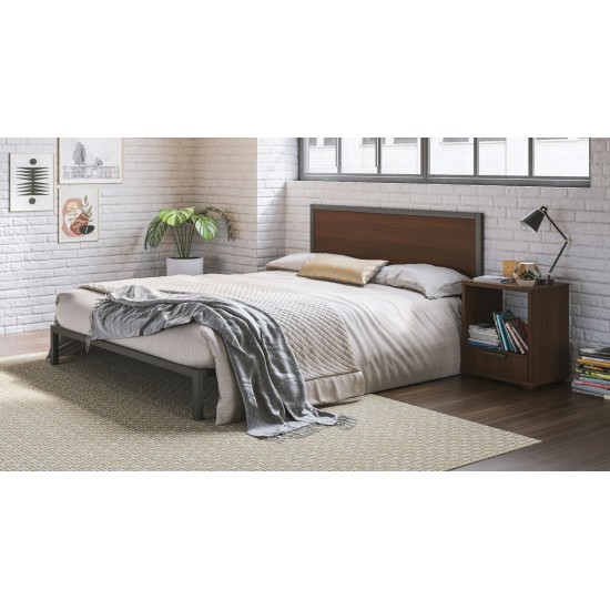 Merge Queen Bed with Nightstand by homestyles