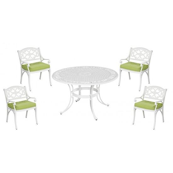 Sanibel 5 Piece Outdoor Dining Set by homestyles, 6652-328C