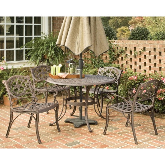 Sanibel 5 Piece Outdoor Dining Set by homestyles, 6655-328