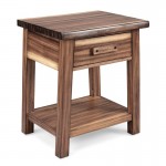 Forest Retreat Queen Bed, Nightstand, Chest, and Mirror by homestyles