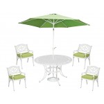 Sanibel 6 Piece Outdoor Dining Set by homestyles, 6652-3086C