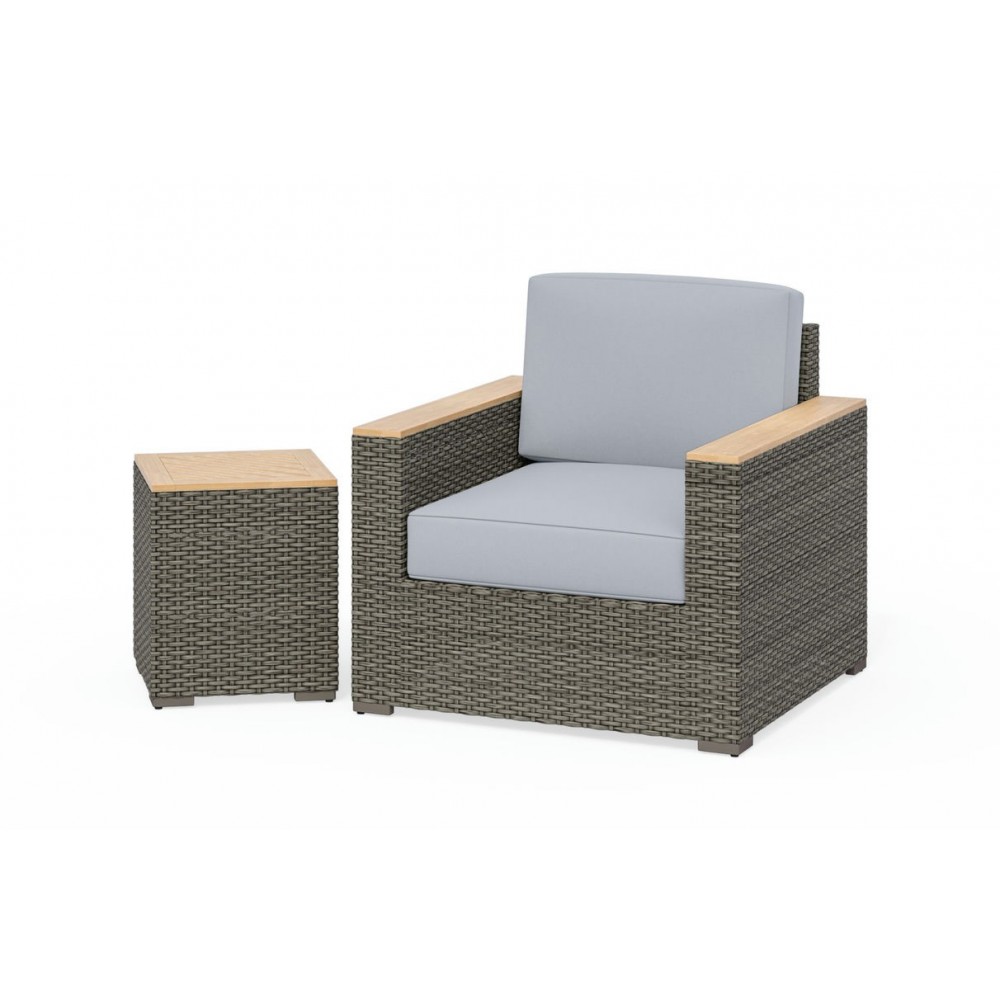 Boca Raton Outdoor Arm Chair and Side Table by homestyles Boca Raton Outdoor Arm Chair and Side Table by homestyles