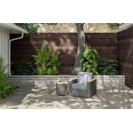 Boca Raton Outdoor Arm Chair and Side Table by homestyles