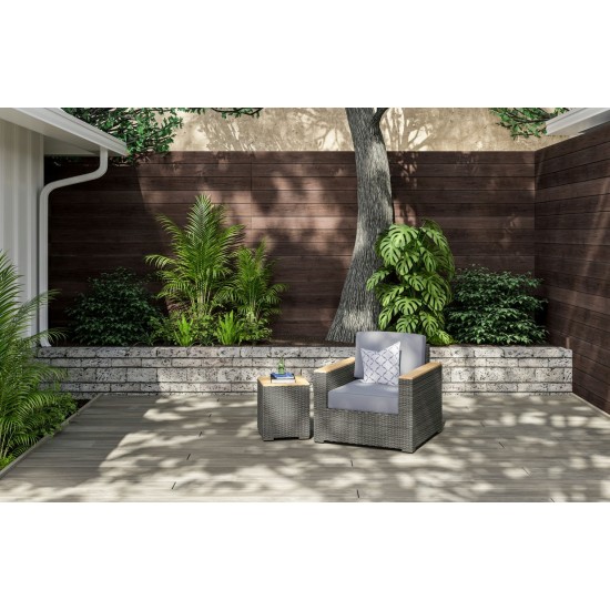 Boca Raton Outdoor Arm Chair and Side Table by homestyles