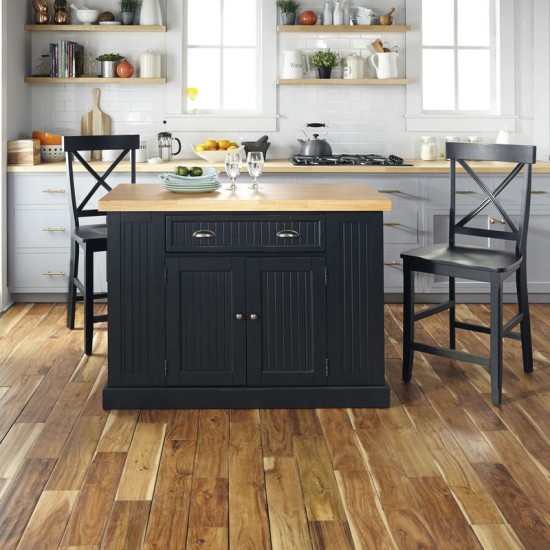 Hartford 3 Piece Kitchen Island Set by homestyles, 5033-94N8