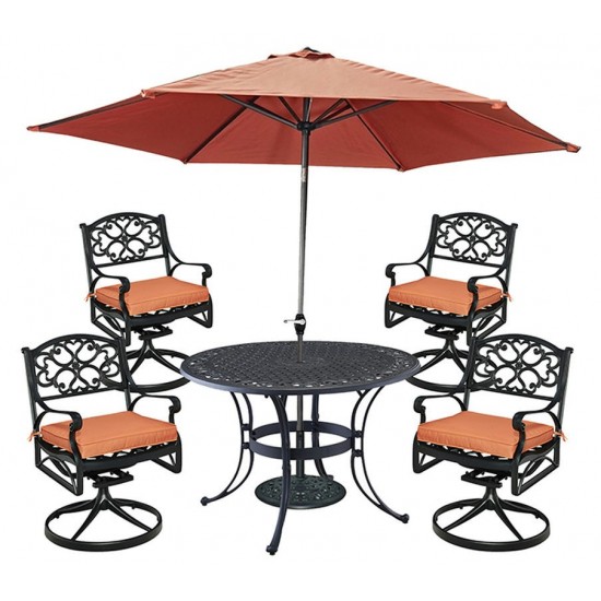 Sanibel 6 Piece Outdoor Dining Set by homestyles, 6654-3256C