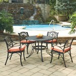 Sanibel 5 Piece Outdoor Dining Set by homestyles, 6654-308C