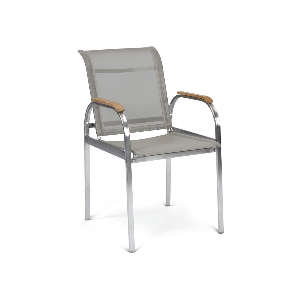 Aruba Outdoor Chair Pair by homestyles, Gray