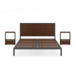Merge Queen Bed with Two Nightstands by homestyles