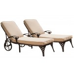 Sanibel Outdoor Chaise Lounge by homestyles, 6655-83C