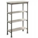 Orleans Four Tier Shelf by homestyles