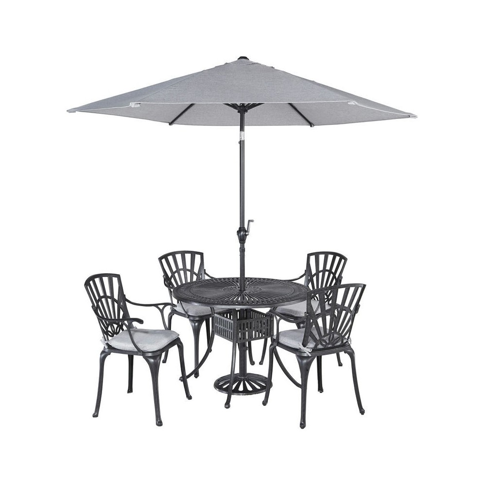 Grenada 6 Piece Outdoor Dining Set by homestyles, 6660-3286C Grenada 6 Piece Outdoor Dining Set by homestyles, 6660-3286C
