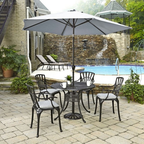 Grenada 6 Piece Outdoor Dining Set by homestyles, 6660-3286C