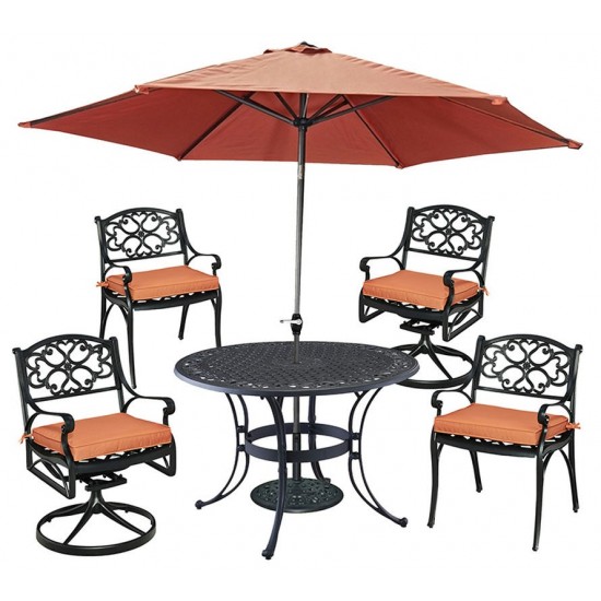 Sanibel 6 Piece Outdoor Dining Set by homestyles, 6654-30856C