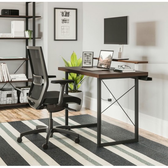 Merge Desk with Monitor Stand by homestyles