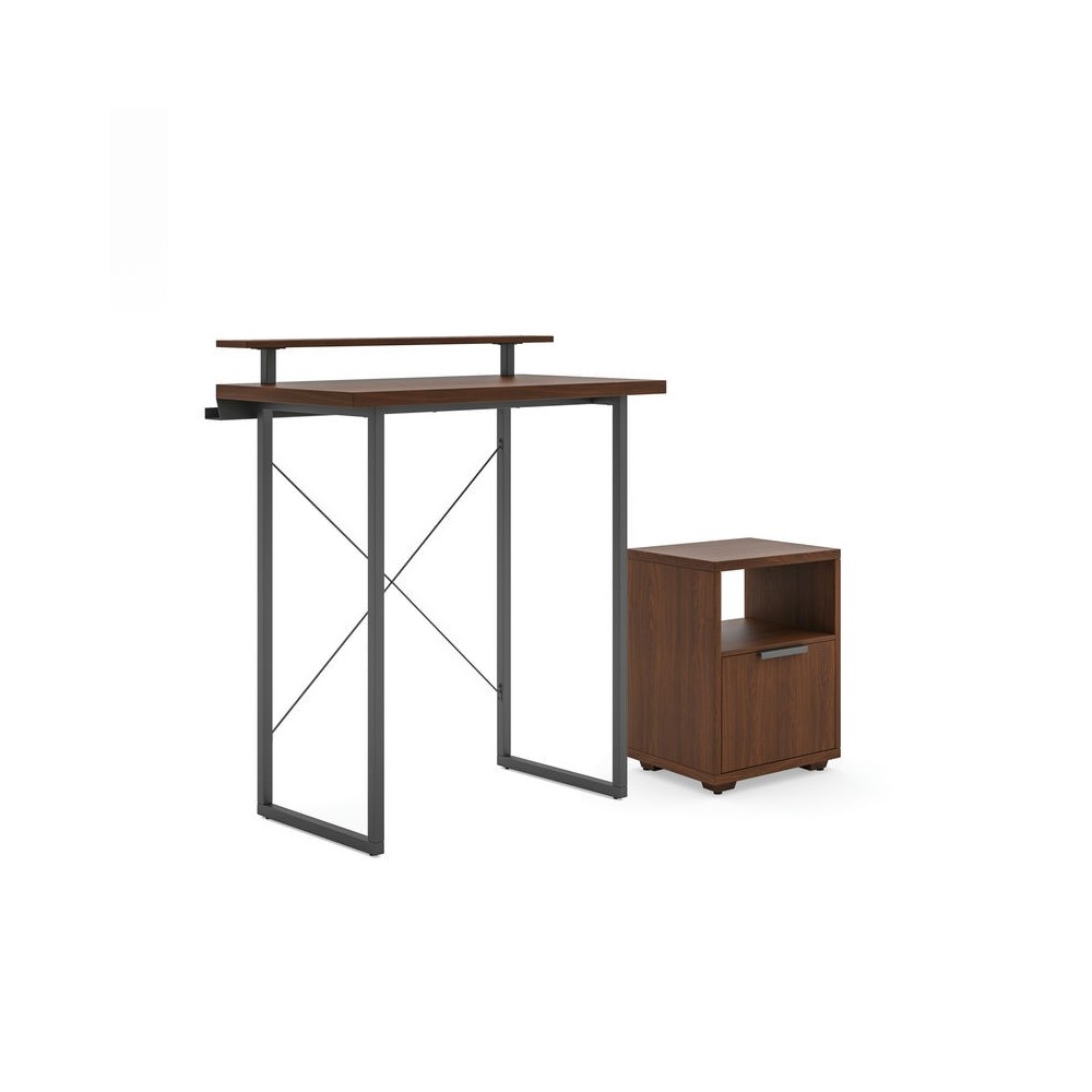 Merge Standing Desk and File Cabinet by homestyles