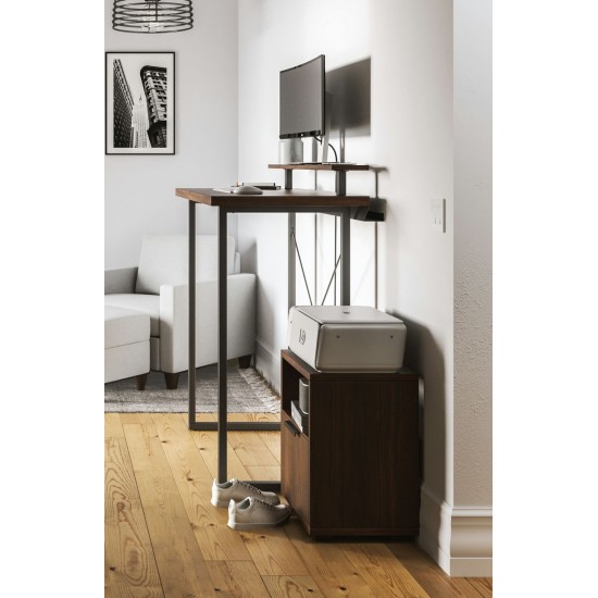 Merge Standing Desk and File Cabinet by homestyles