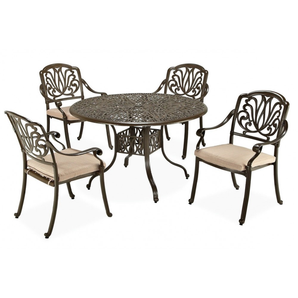 Capri 5 Piece Outdoor Dining Set by homestyles, 6659-328