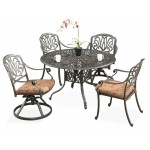 Capri 5 Piece Outdoor Dining Set by homestyles, 6658-3258