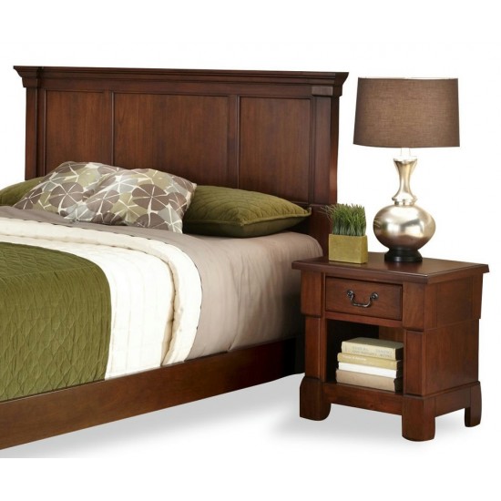 Aspen King Headboard and Nightstand by homestyles