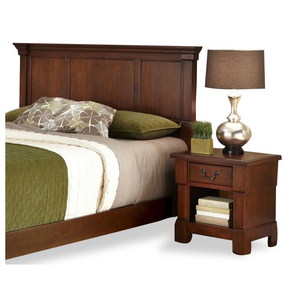 Aspen King Headboard and Nightstand by homestyles